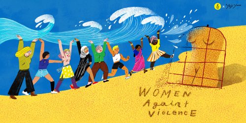 [파도는, 멈추지 않는다] 앰네스티 X 일러스트레이터 윤예지