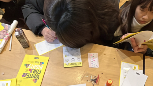 [People Power] 인권을 위한 편지쓰기 – 전남외국어고등학교 인권동아리 ‘전인권’의 이야기