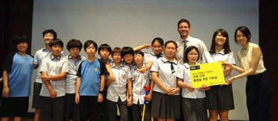 WCA 학생들의 맛있는 기부