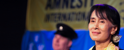 아웅산 수지, 앰네스티 양심대사상과 노벨평화상 수상