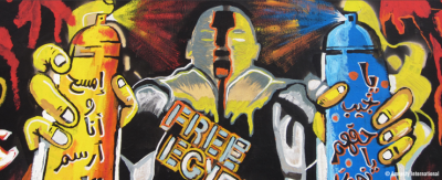 이집트: 장벽, 그래피티로 말하다